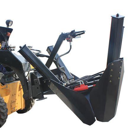 skid steer tree scoop|stump bucket tree scoop.